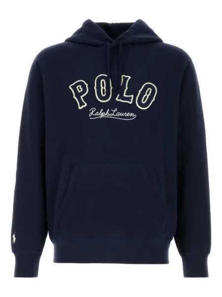 Hanorac cu glugă Polo Ralph Lauren albastru