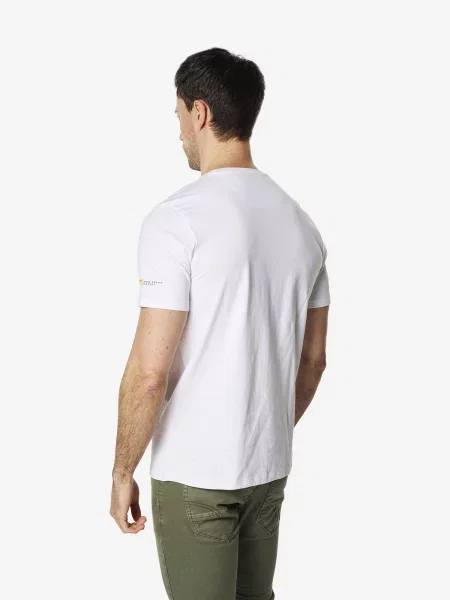 KOROSHI Tricou galben / gri alb