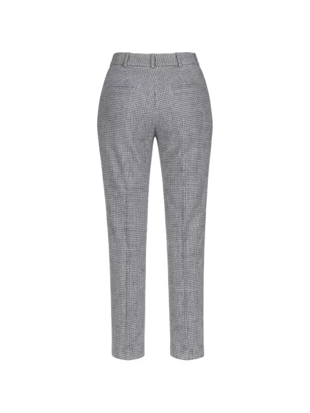 Pantaloni Ermanno Scervino cu model pepito negru