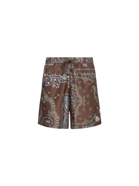 Virágos fürdőruha Moncler barna
