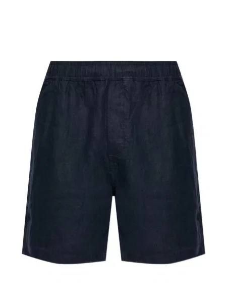Pantaloni scurți Samsøe Samsøe albastru