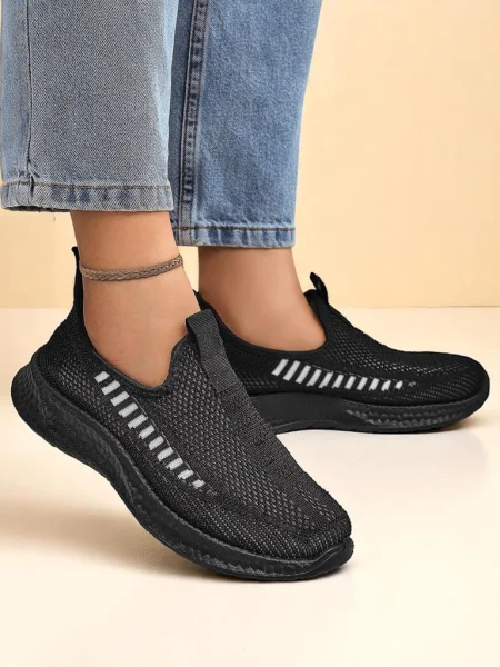 Teniși Resti slip-on negru