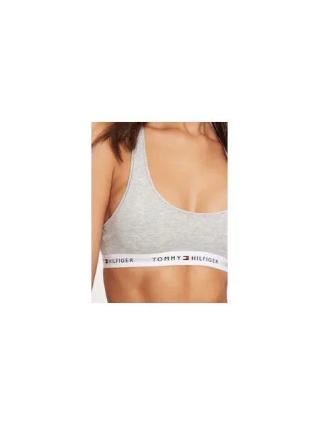 Tommy Hilfiger Melltartó felső Unlined szürke