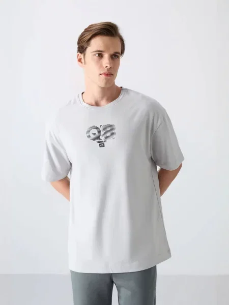 Tommy Life Tričko černá bílá