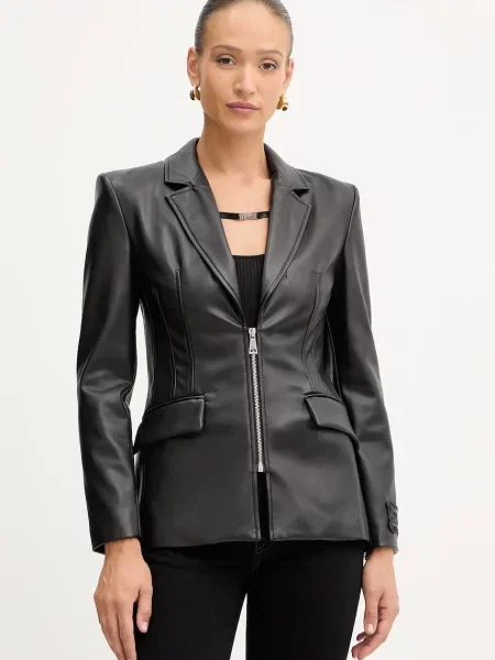 Versace Jeans Couture sacou un singur rând de uni negru