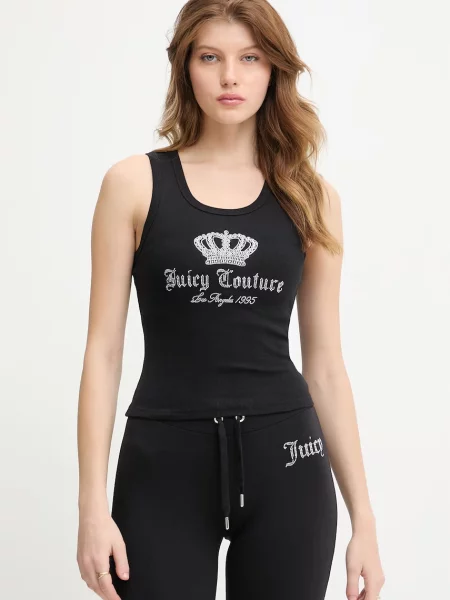 Top Juicy Couture czarny