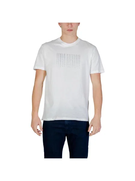 Tricou Eax alb