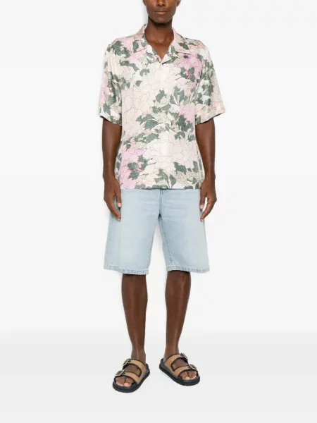 Scurt cămașă Givenchy cu model floral cu imagine