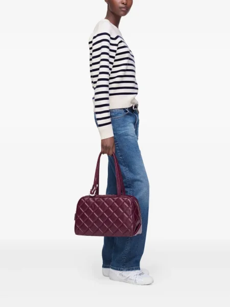 Pulover Marc Jacobs cu dungi alb