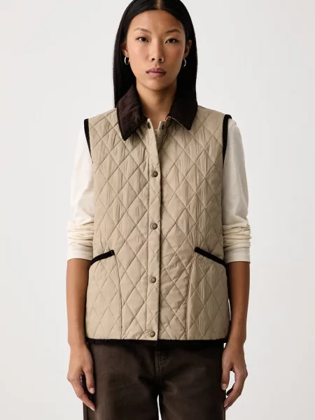 Barbour vestă pentru femei Darwen bej