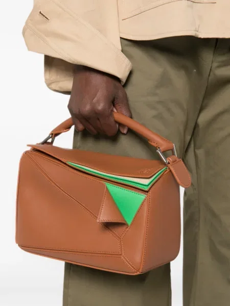 Geantă shopper Loewe din piele maro