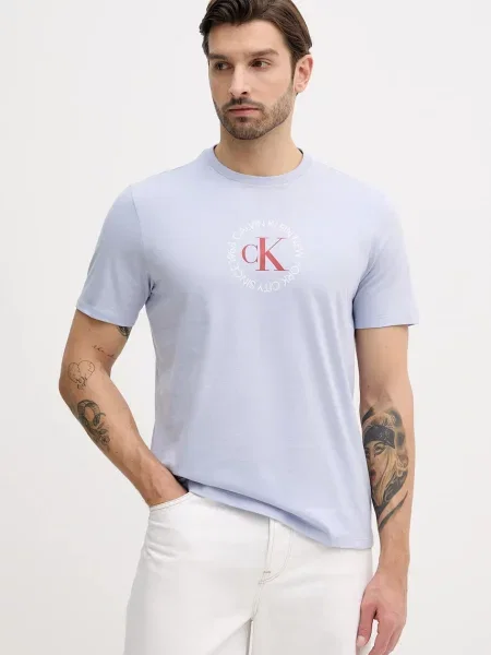 Calvin Klein Jeans tričko modré