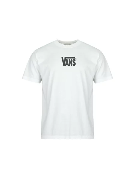 Raztegniti majica Vans s kratkimi rokavi z avtogramom bela
