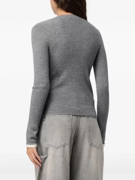 Cardigan Eleh tricotate gri