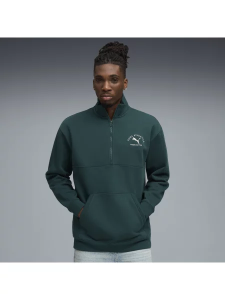 Sweter PUMA Class z zamkiem Odzież Terrain S zielony