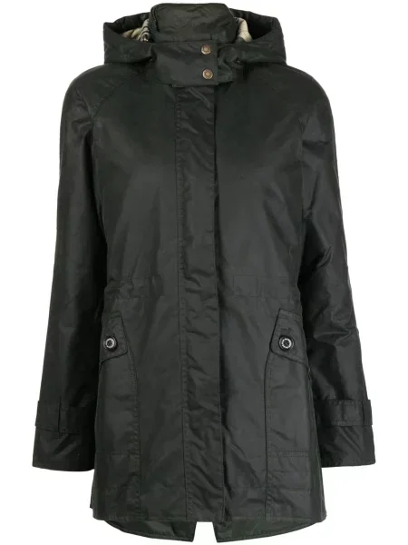 Geacă Barbour cu glugă verde