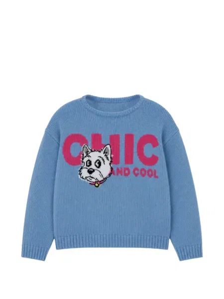 Sweter dziecięcy Lapin House niebieski
