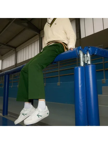 Кроссовки Lacoste белые