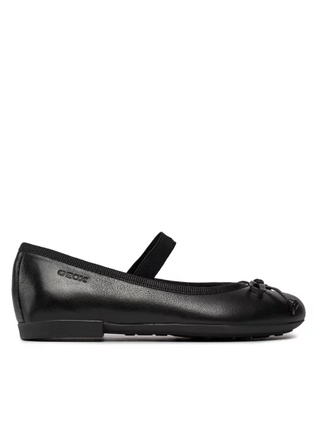 Balerinos Geox J Plie B M juoda
