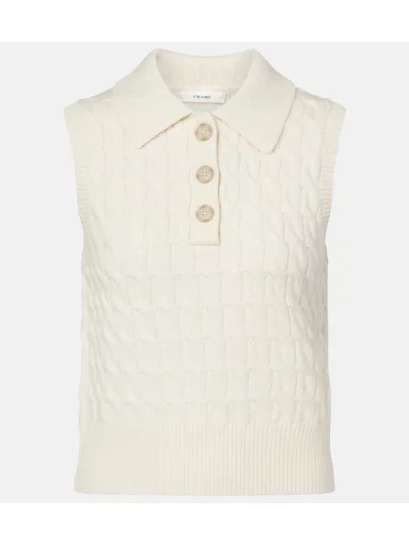 Vestă Frame de lână bej