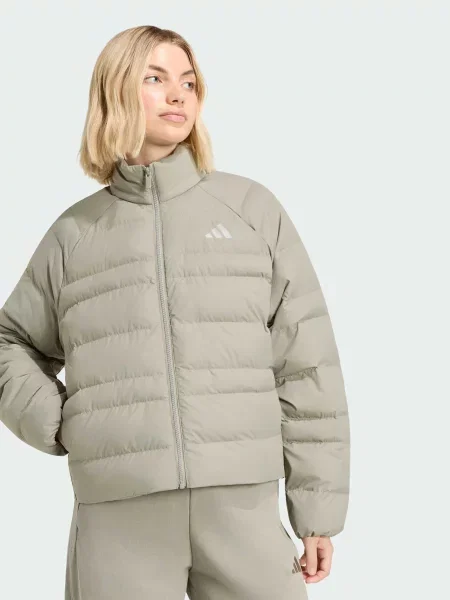 Демісезонна куртка adidas Adidas Essentials комбінований верх зелений