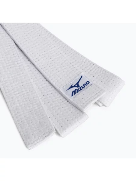 Pas do judo Mizuno biały