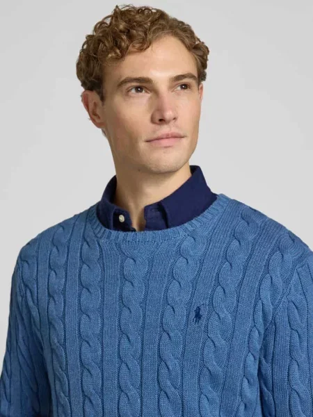 Polo Ralph Lauren Sweter niebieski