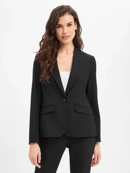 S.Oliver BLACK LABEL marynarki Mężczyźni 34 czarny