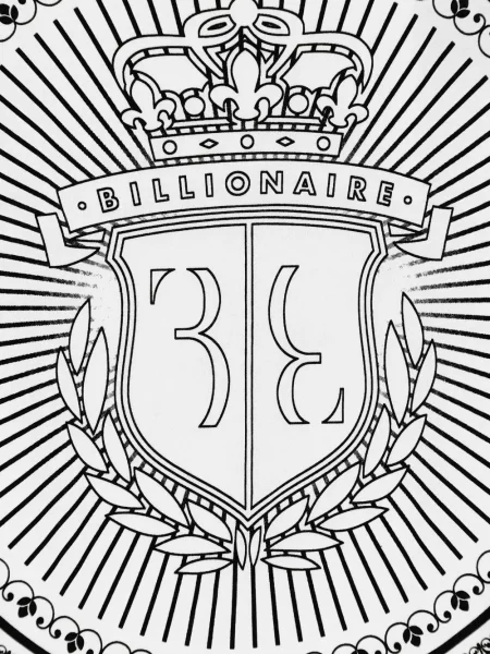 Koszulka dziecięca Billionaire biała