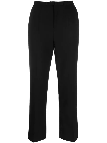 Cropp pantaloni Red Valentino negru