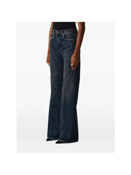 Jeansy R13 niebieskie