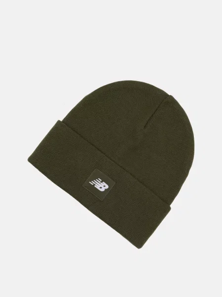Шапка New Balance з автографом зелена