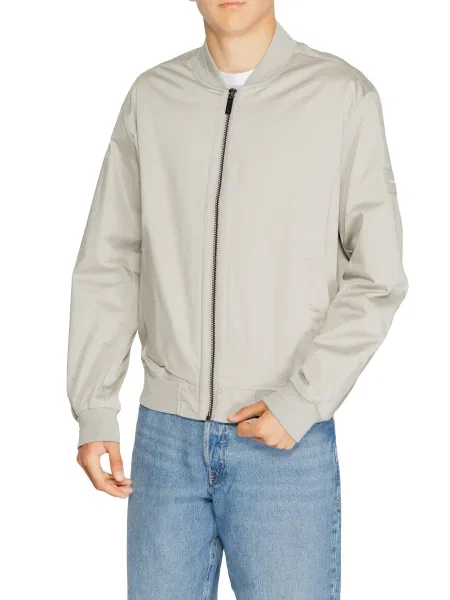 Bomber jakna Calvin Klein siva