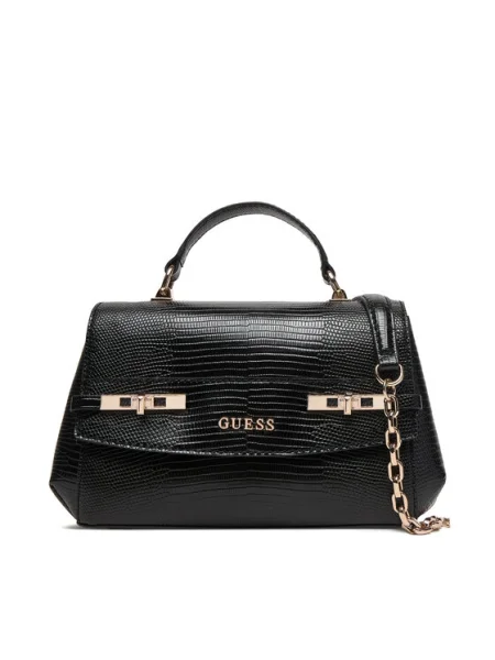 Guess Дамска чанта Melinda черен