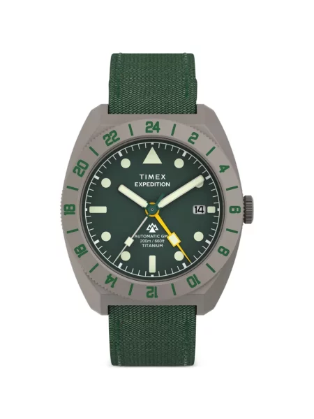 Часовник Timex зелено