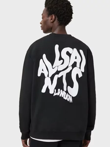 Світшот Allsaints чорний