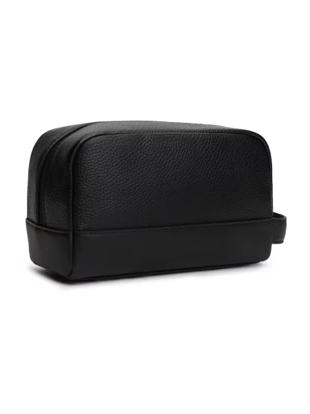Geantă Tommy Hilfiger din piele negru