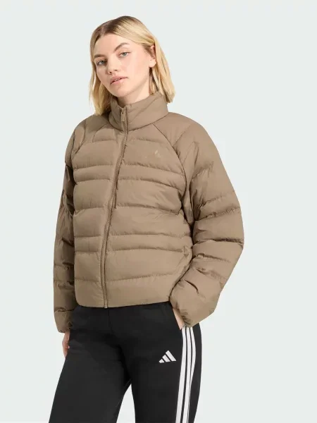 Демісезонна куртка adidas Adidas Essentials перероблений бежевий
