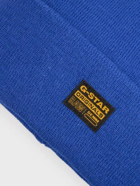 Шапка G-star Raw синя