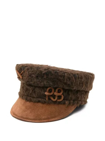 Kapa Ruslan Baginskiy s autogramom smeđa