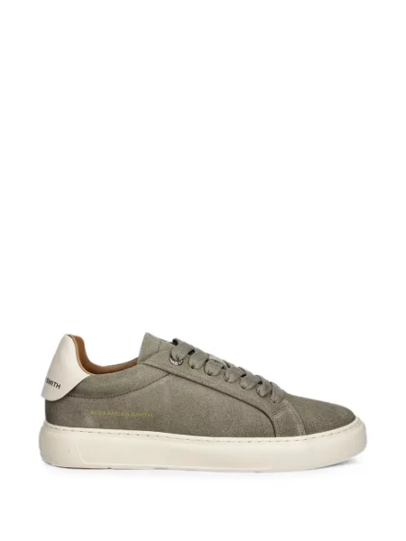 Sneakerși Alexander Smith din piele de căprioară verde