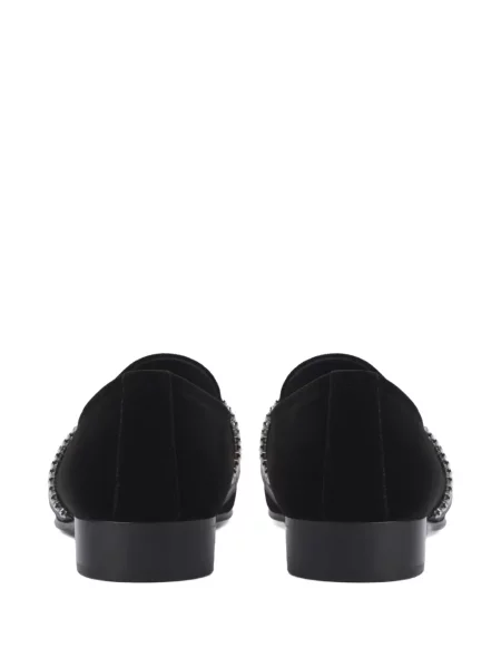 Loaferice Giuseppe Zanotti s printom crna