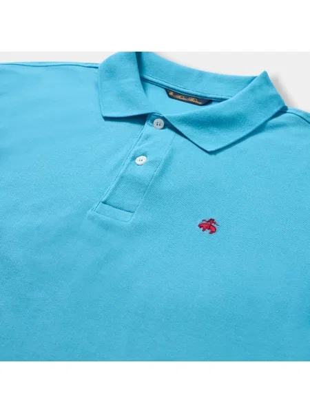 Koszulka polo Brooks Brothers niebieska