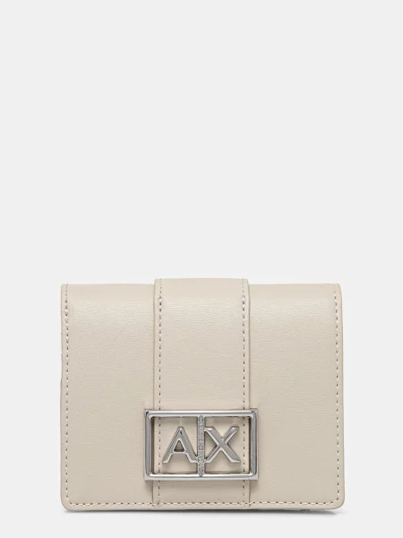 Armani Exchange portofel femei bej