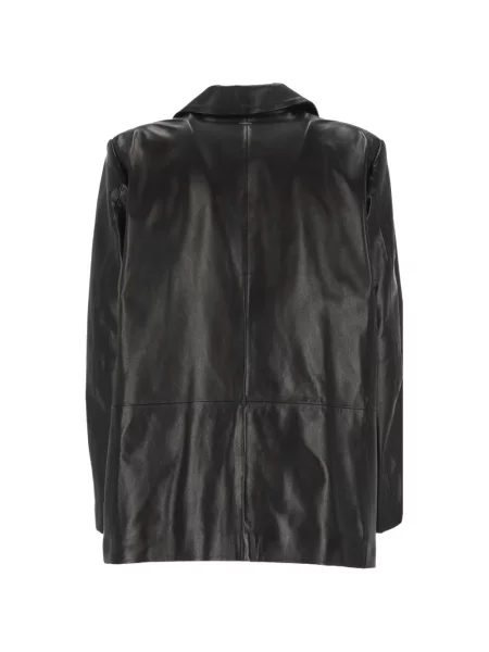 Geanta de piele Castell negru