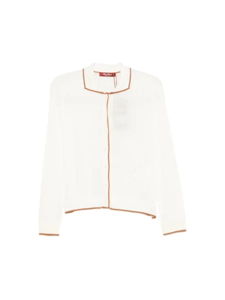 Kardigan Max Mara Studio wełniany biały