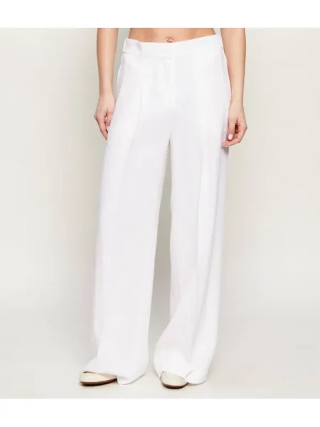 BOSS BLACK De in pantaloni | Relaxed fit alb