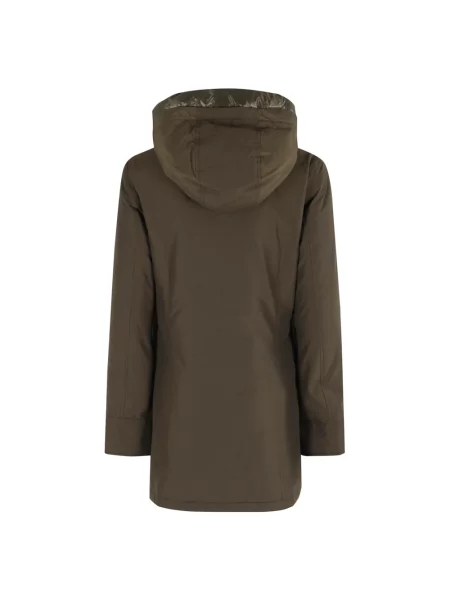 Parka Woolrich z kapturem czarna