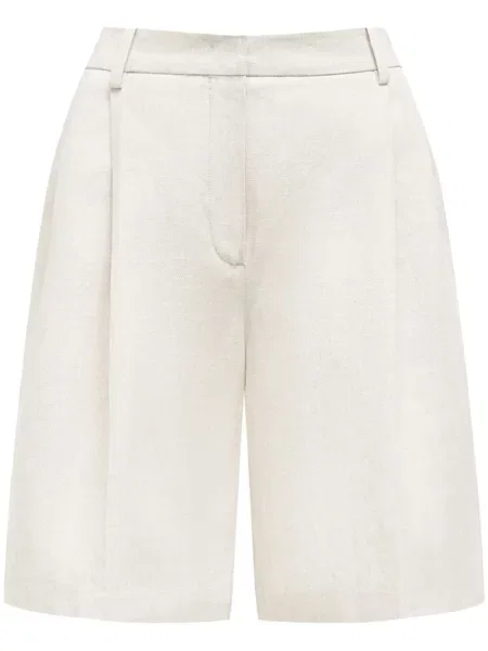 Lniane szorty 12 Storeez plisowane