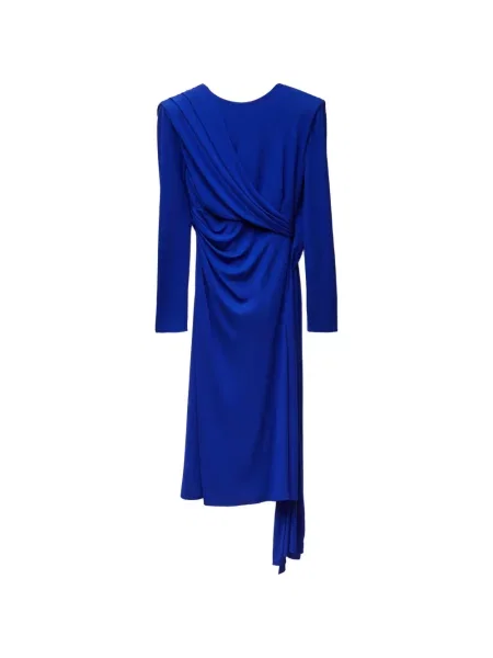 Rochie Versace din jerseu albastru